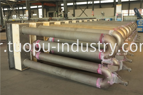 W type electric heating radiant tube